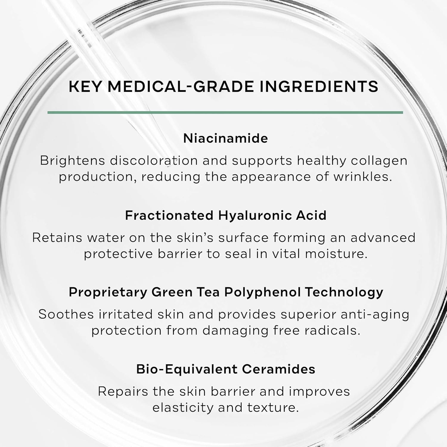 image:imageReplenix Age Restore Brightening Face Moisturizer with Hyaluronic Acid Niacinamide amp Ceramides MedicalGrade OilFree Facial Cream for Mature Skin 17 oz