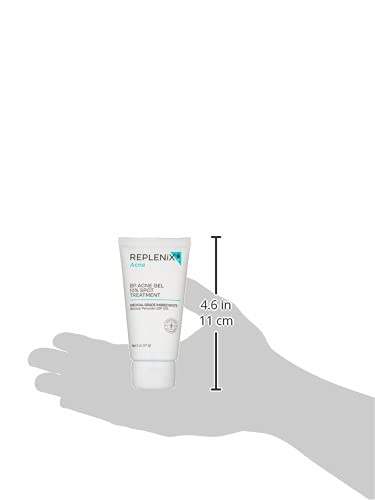 image:imageReplenix BP Acne Gel 10 Spot Treatment MedicalGrade Benzoyl Peroxide Blemish Treatment for AcneProne Skin 2 oz10 Gel
