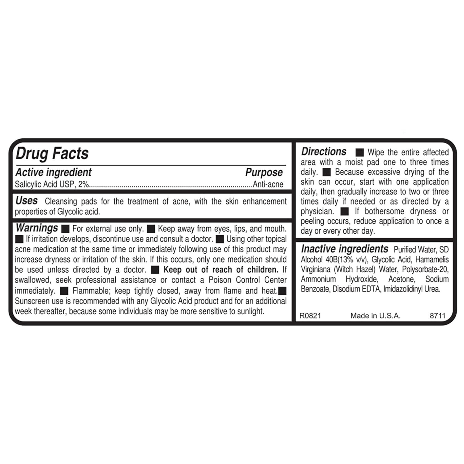 image:imageReplenix GlySal Clarifying Acne Pads 60 Count MedicalGrade Glycolic Acid amp 2 Salicylic Acid Exfoliating Pads for AcneProne Skin Help Clear Blemishes amp Refine Pores NonOily5 Glycolic Acid