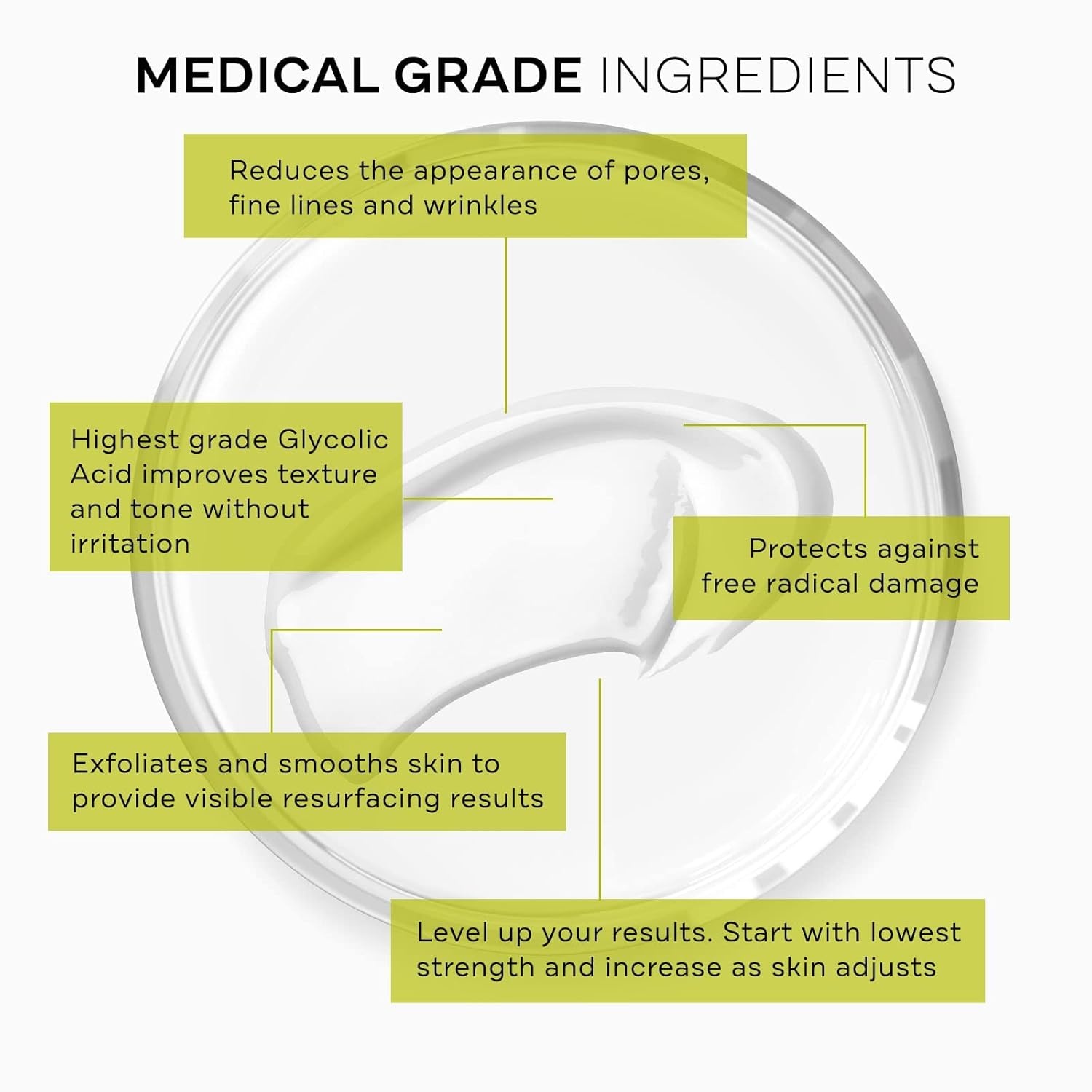 image:imageReplenix Glycolic Acid 10 Resurfacing Cream Hydrating amp Lightweight MedicalGrade Exfoliating Face Moisturizer for Skin Discoloration 17 oz10 Glycolic Acid