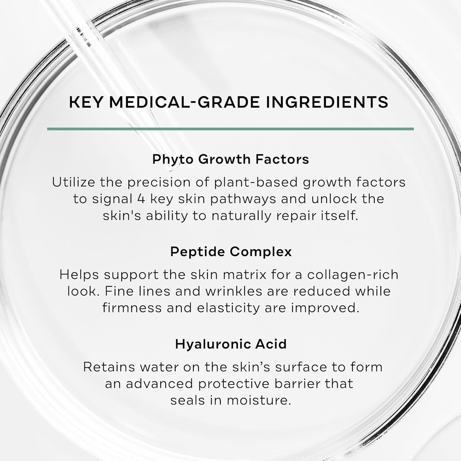 image:imageReplenix Growth Factor Restorative Facial Serum AntiAging Treatment with MedicalGrade Ingredients for Mature Skin 1 fl oz