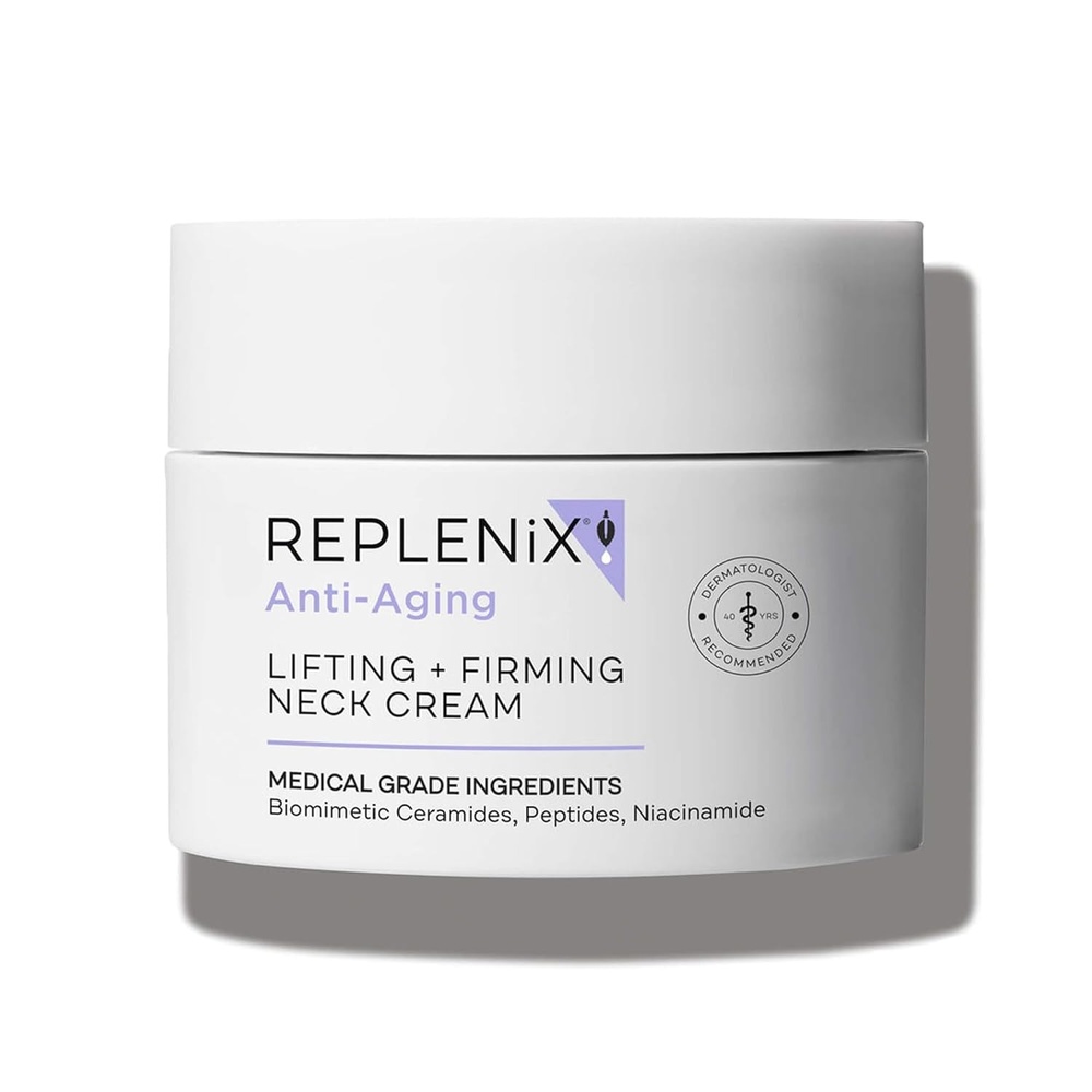 image:imageReplenix Lifting Firming Neck Cream Advanced MedicalGrade Neck amp Dcollet Treatment for Mature Skin 17 oz176 Ounce Pack of 1
