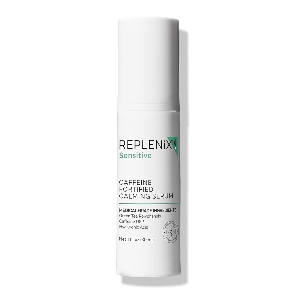 image:imageReplenix MedicalGrade Caffeine Fortified Calming Face Serum with Hyaluronic Acid for Sensitive Skin 1 Fl Oz