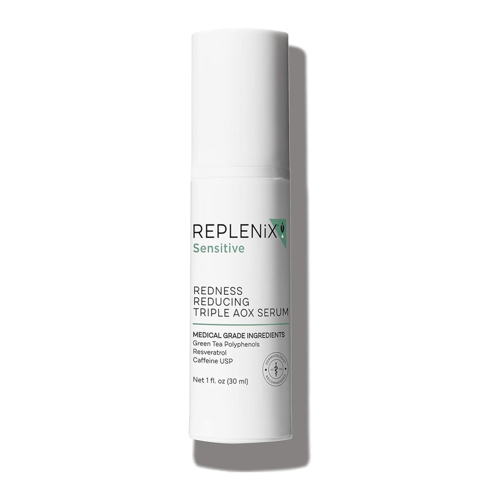 image:imageReplenix Redness Reducing Triple AOX Serum Hydrating MedicalGrade Antioxidant Facial Treatment with Soothing Green Tea for Sensitive Skin 1 fl oz