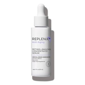 image:imageReplenix AntiAging Retinol  Bakuchiol Concentrated Face Serum MedicalGrade Facial Treatment for Mature Uneven Skin 1 fl oz