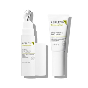 image:imageReplenix Eye Brightening Treatment Skin Care Bundle MedicalGrade Set Includes Tinted Brightening Eye Cream 85 ml amp Brightening Eye Cream 05 oz